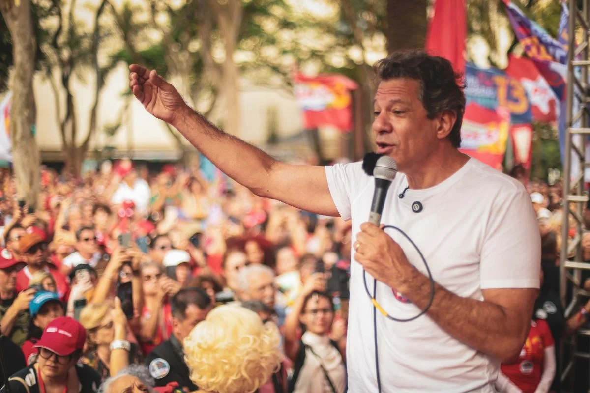 Haddad anunciou o plano de governo para cultura Haddad anunciou o plano de governo para cultura