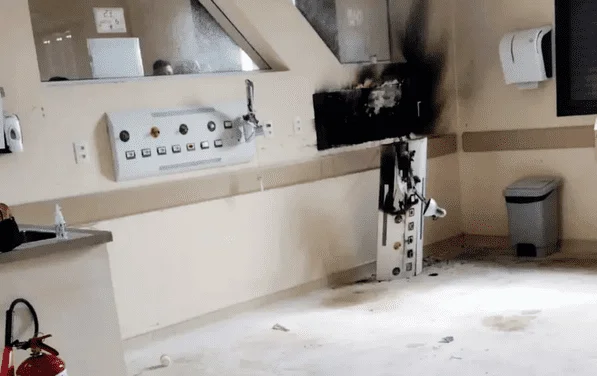 Equipamento explode em UTI neonatal após vazamento de oxigênio