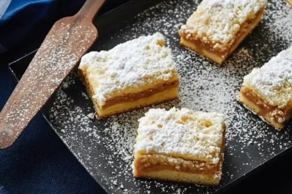 pedaços de bolo bem casado