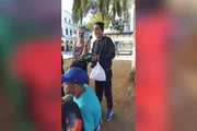 Bateria do "Teto, Trampo e Tratamento" na Praça General Osório Bateria do "Teto, Trampo e Tratamento" na Praça General Osório