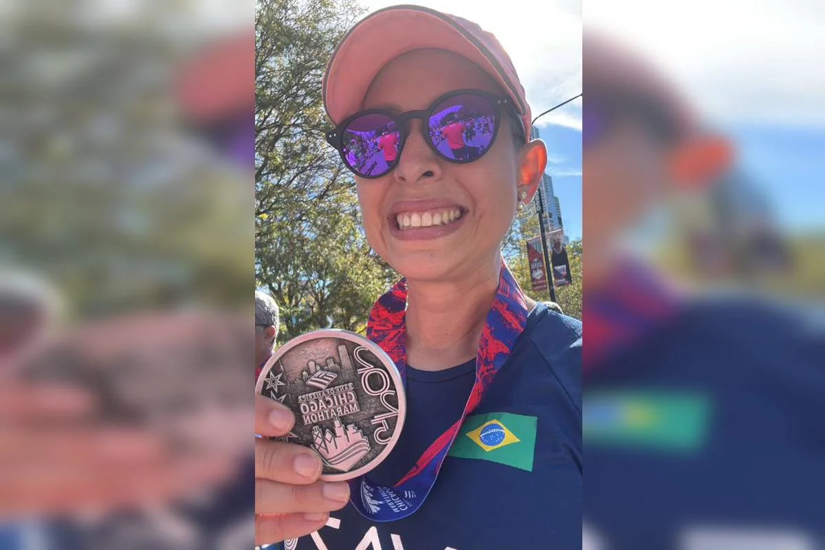 Brasiliense com câncer sem cura corre maratona: "Realizei um sonho" Brasiliense com câncer sem cura corre maratona: "Realizei um sonho"