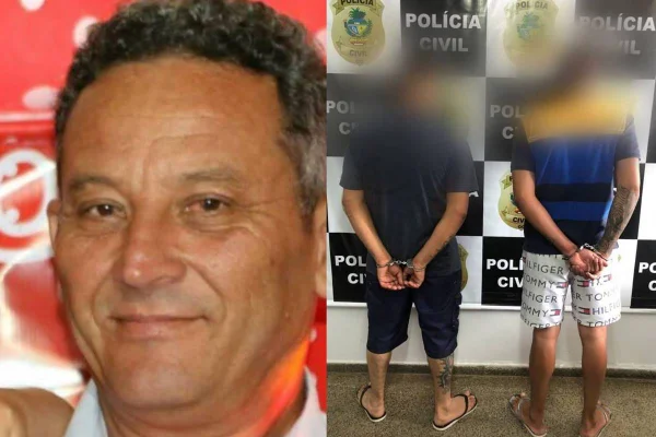 pai assassinado por filhos em caldas novas
