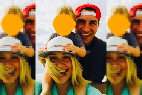 Imagem colorida de Hayden Panettiere, a filha e o ex-marido, Wladimir Klitschko - Metrópoles