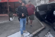 Fofão sendo preso