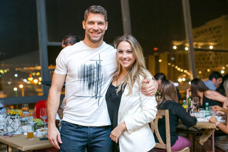 Leonardo Gaspary e Gizelle Cerqueira Leonardo Gaspary e Gizelle Cerqueira