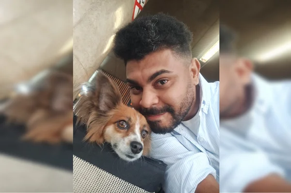 Cachorro e homem - Metrópoles