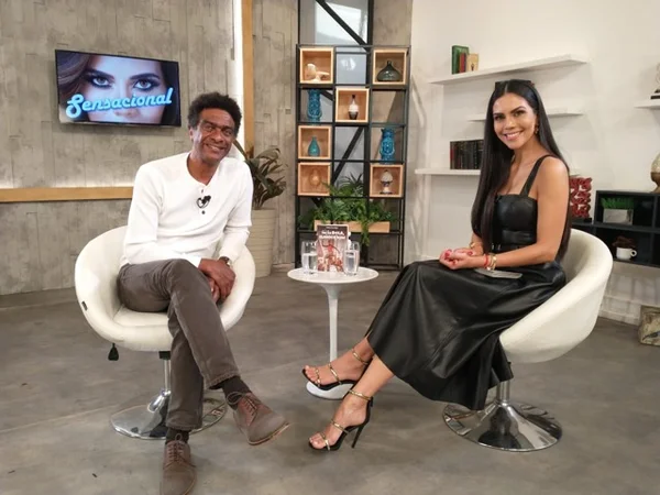 Helio de La Peña e Daniela Albuquerque
