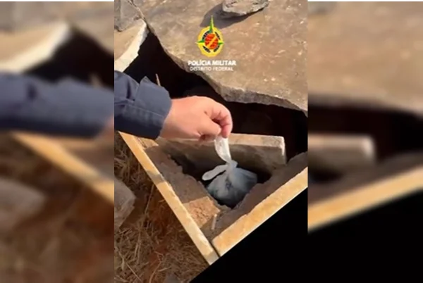 Traficantes violam túmulos para esconder maconha e cocaína no DF