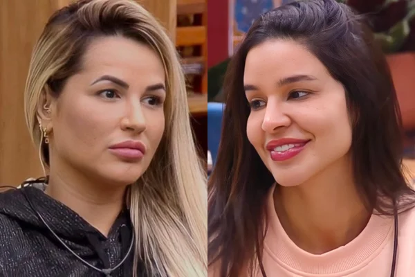 Deolane e Kerline em A Fazenda 14 (Reprodução: Record TV)