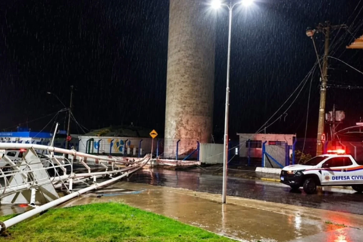 Ocorrência registrada na cidade de Botucatu, no interior de São Paulo Ocorrência registrada na cidade de Botucatu, no interior de São Paulo