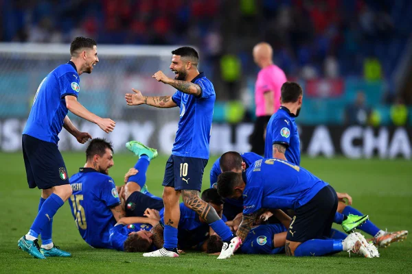 Jogadores da Itália Eurocopa