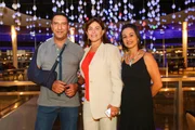 Fernando Pelloni, Valdete Drummond e Adriana Pelloni