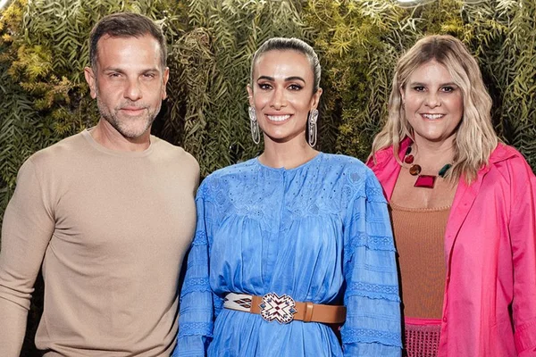 Alexandre Birman, Silvia Braz e Luciana Wodzik