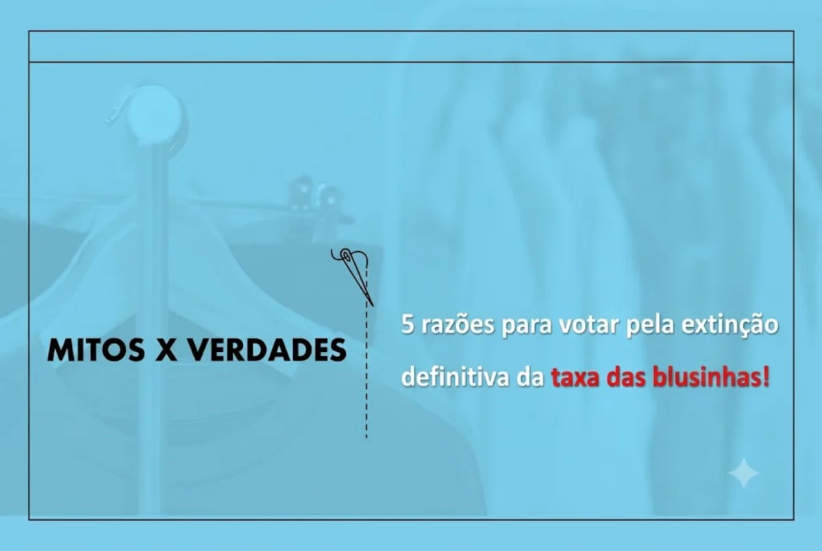 Brasileiro cobra prioridade para fim da taxa das blusinhas - imagem 1 Brasileiro cobra prioridade para fim da taxa das blusinhas - imagem 1