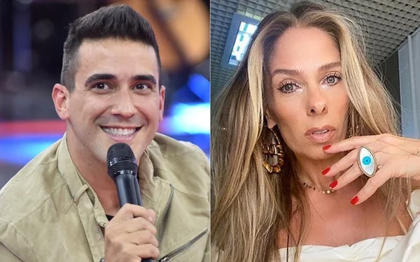 Marcio Garcia e Adriane Galisteu