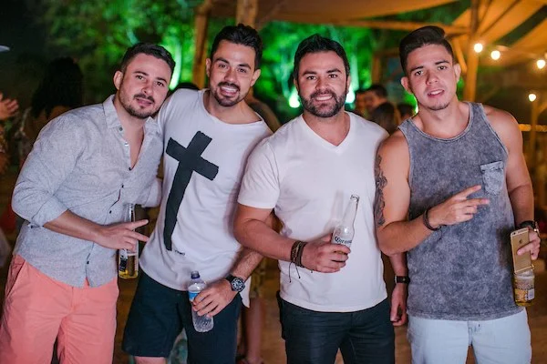 Claudio Murilo, Tony Pimentel, Douglas Paulino e Clauber Leon Claudio Murilo, Tony Pimentel, Douglas Paulino e Clauber Leon