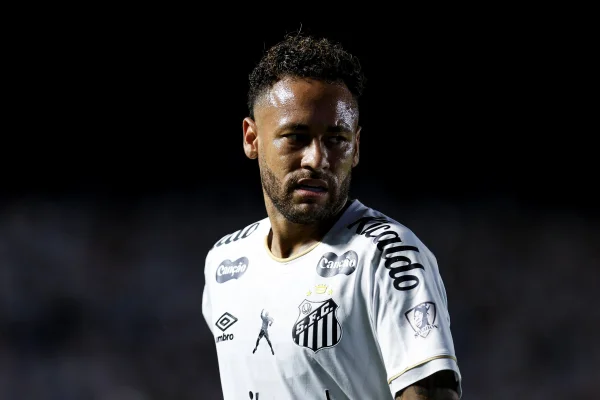 Foto colorida de Neymar, do Santos - Metrópoles