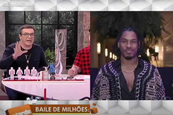 Felipeh Campos critica, de forma preconceituosa, dreads de Paulo André