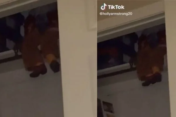 Boneco assombrado no TikTok