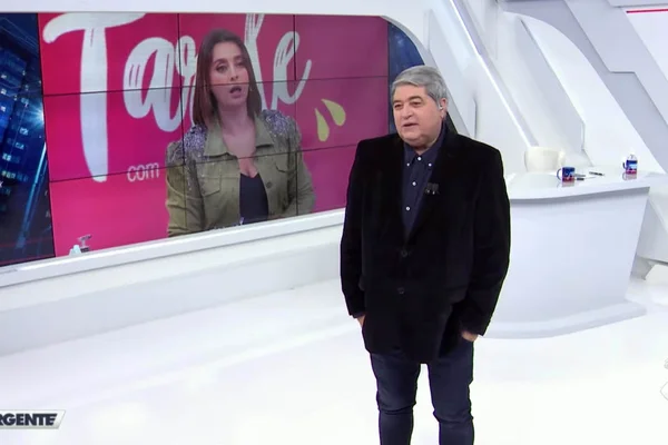 José Luiz Datena revela para Catia Fonseca que não votou no primeiro turno