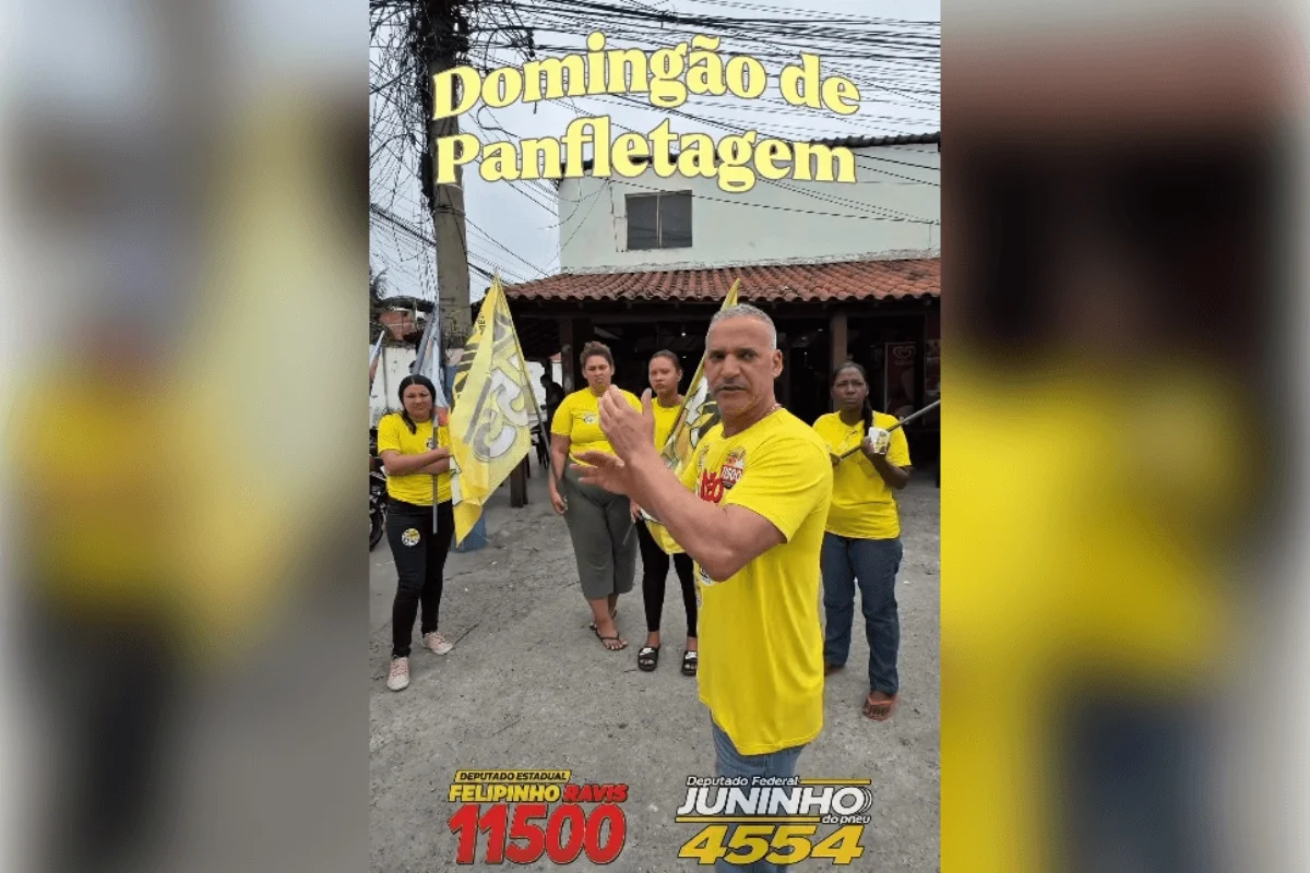 Acusado de integrar milícia, Carlão foi cabo eleitoral de Juninho do Pneu e Felipinho Ravis Acusado de integrar milícia, Carlão foi cabo eleitoral de Juninho do Pneu e Felipinho Ravis