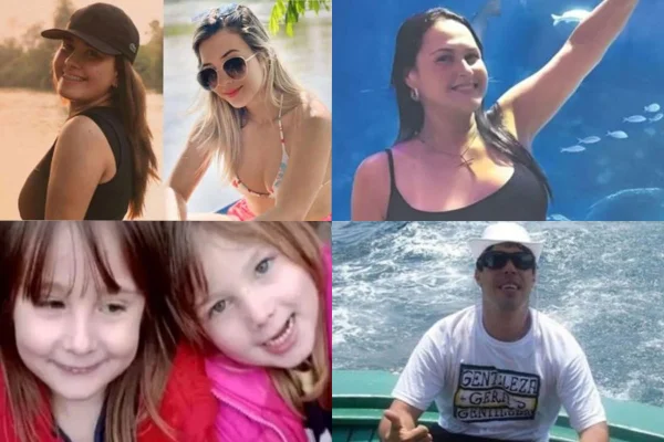 Crimes que abalaram o Brasil- montagem Metrópoles