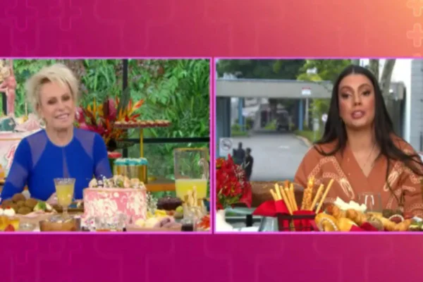 Ana Maria conversa com Fernanda Bande, do BBB24, no Mais Você