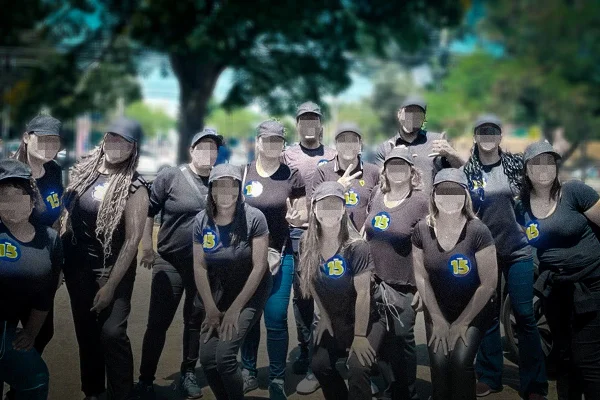 Foto colorida de funcionários da Quarter que trabalharam na campanha do prefeito de São Paulo, Ricardo Nunes (MDB), em 2024 - Metrópoles