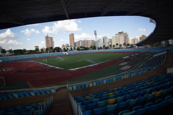 Goiânia (GO) 02/06/2021 Após pactuação entre Governo Federal, Governo de Goiás e Prefeitura de Goiânia, Estádio Olímpico Pedro Ludovico Teixeira se prepara para receber jogos da Copa América