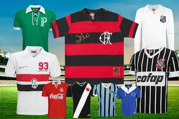 Camisas retrô de times