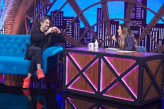 Marcos Mion é o entrevistado de Tatá Werneck, no Lady Night