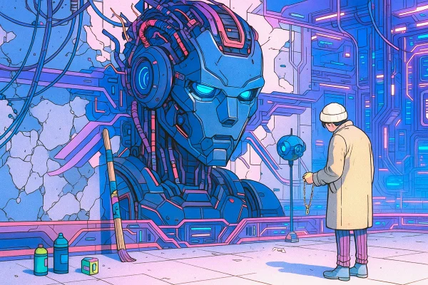Foto colorida de Inteligência Artificial