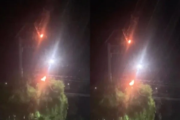 Pipa faz fiação elétrica pegar fogo - Metrópoles