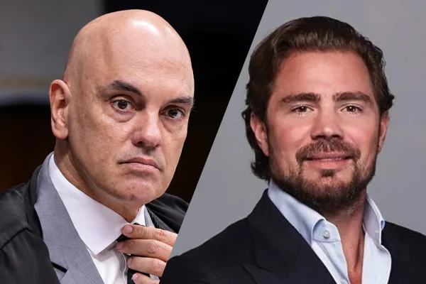 Alexandre de Moraes e Daniel Vorcaro