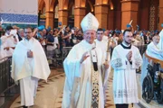 Missa solene no Santuário de Nossa Senhora Aparecida, em SP Missa solene no Santuário de Nossa Senhora Aparecida, em SP