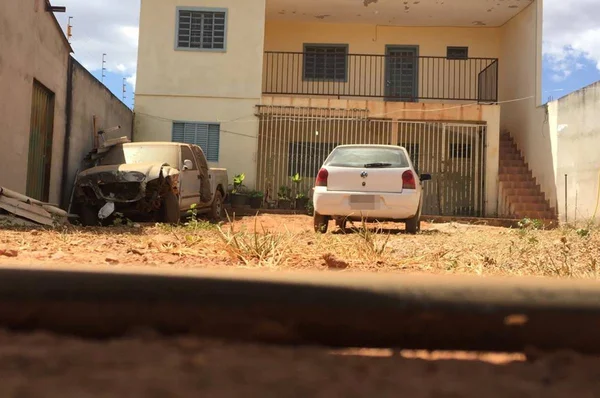Casa onde ocorreu feminicídio no Sol Nascente