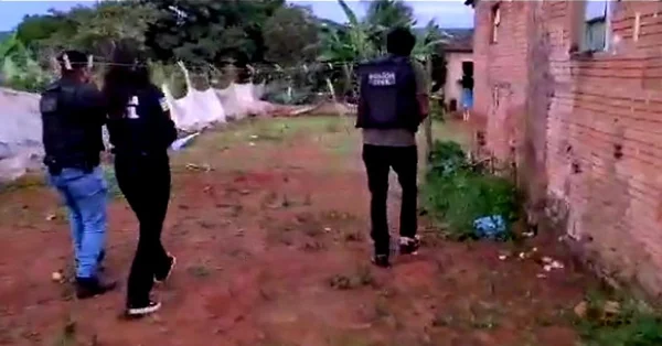 Polícia Civil de Goiás em ação para prender acusado de estupro em Alto Paraíso