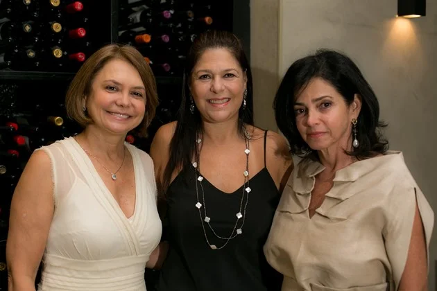 Ângela Portela, Elizabeth Naoum e Patrícia Leite Ângela Portela, Elizabeth Naoum e Patrícia Leite