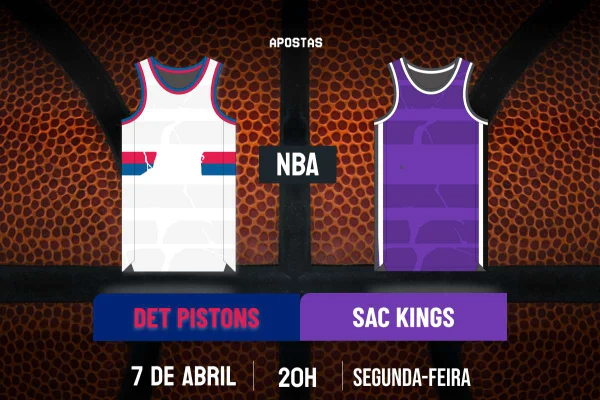 Palpite Detroit Pistons x Sacramento Kings - APOSTAS
