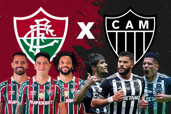 Card de Fluminense x Atlético-MG, jogo do Metrópoles Sports - Metrópoles
