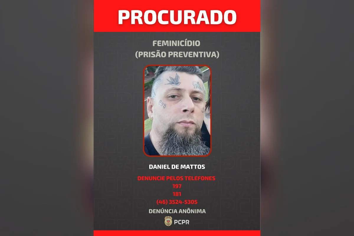 Suspeito de matar esposa enquanto ela segurava filha no colo está foragido