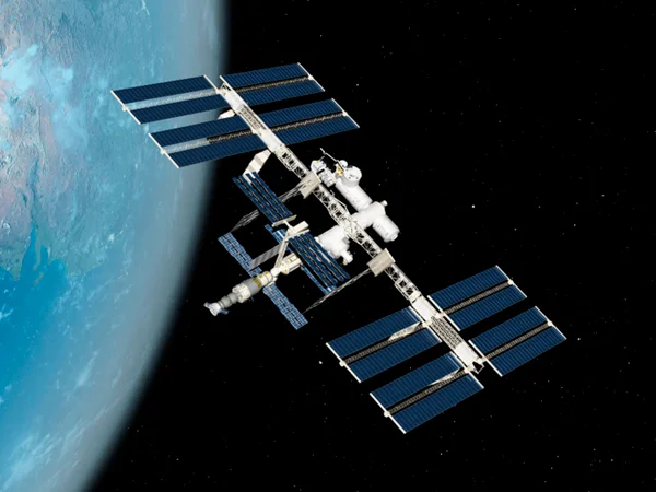 Foto de estação espacial - Metrópoles