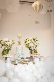 Decoração do chá de fralda