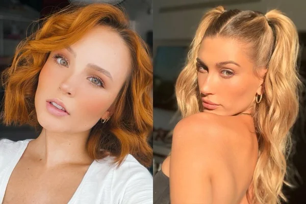 Larissa Manoela vibra ao ser notada por Hailey Bieber no Instagram