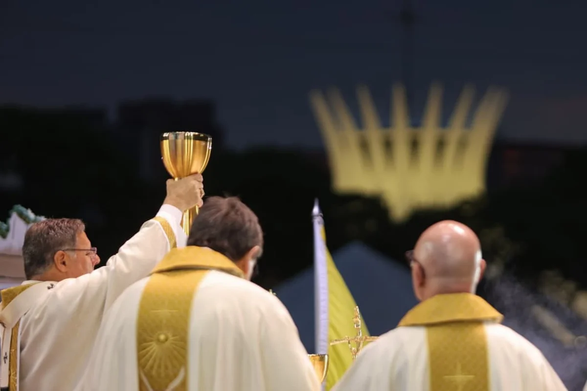 Santa Missa da Festa de Nossa Senhora Aparecida, em Brasília Santa Missa da Festa de Nossa Senhora Aparecida, em Brasília