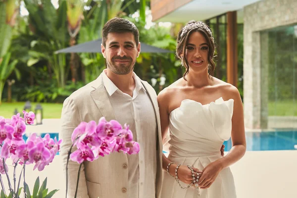 Isabelle Lobão e Jorge Argello celebram o amor em união civil