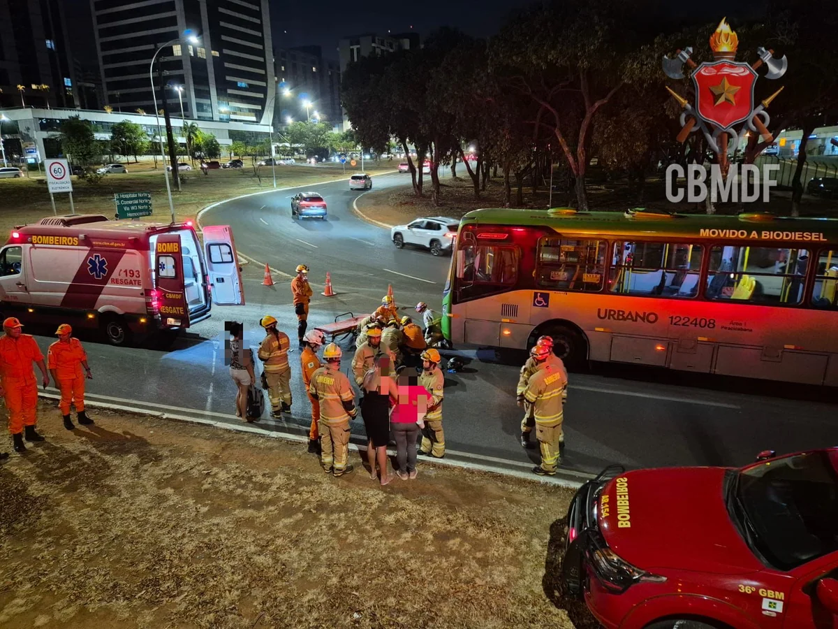 Atendimento corpo de bombeiros - Metrópoles