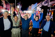 Lula ao lado de Haddad, Marina Silva, Simone Tebet e Geraldo Alckmin, durante discurso em Guarulhos, na Grande São Paulo Lula ao lado de Haddad, Marina Silva, Simone Tebet e Geraldo Alckmin, durante discurso em Guarulhos, na Grande São Paulo