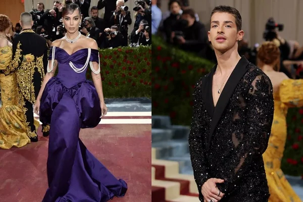 Anitta e ator de Elite protagonizam momento quente no Met Gala 2022