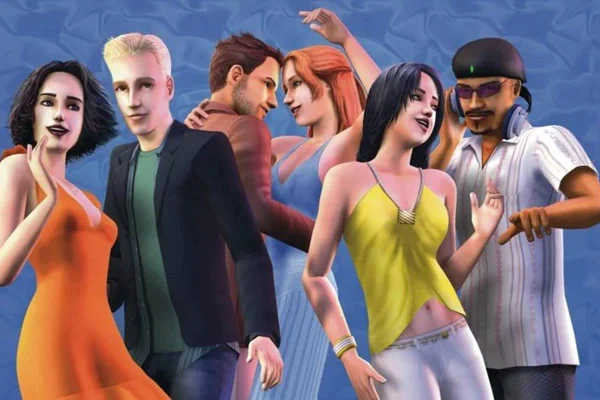 Foto colorida do game The Sims
